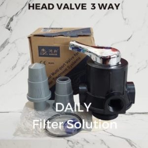 Kepala Tabung Filter Air / head valve 3 way