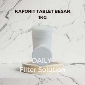 Kaporit Tablet Klorin Tablet Besar 1 Kg (Isi 5 Keping Besar)